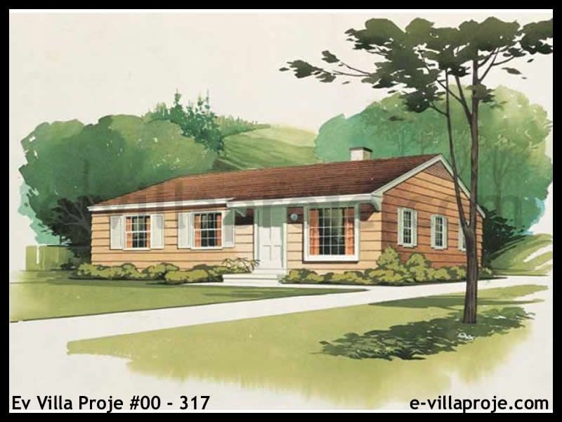 Ev Villa Proje #00 – 317, 1 katlı, 3 yatak odalı, 0 garajlı, 98 m2