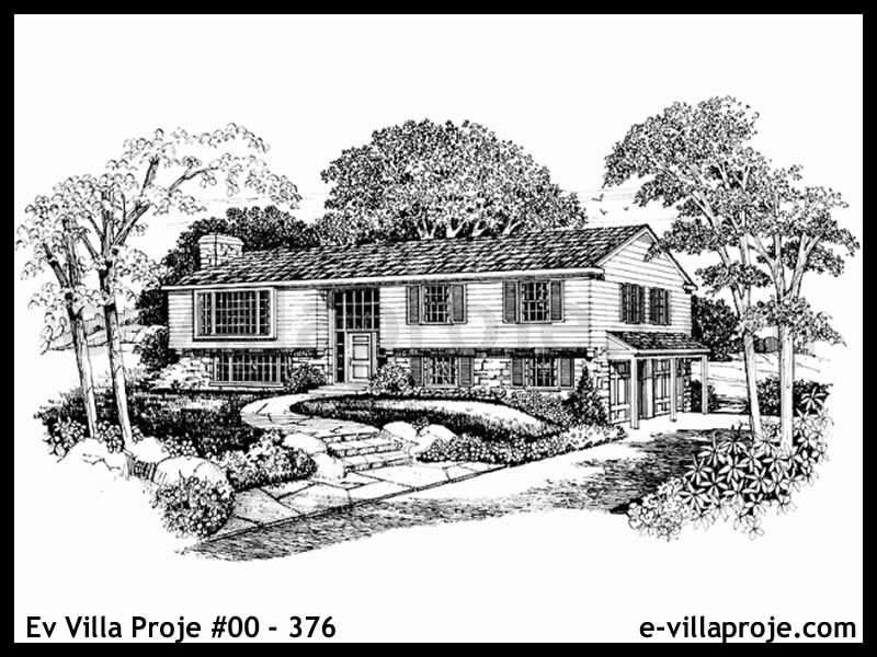 Ev Villa Proje #00 – 376 Ev Villa Projesi Model Detayları