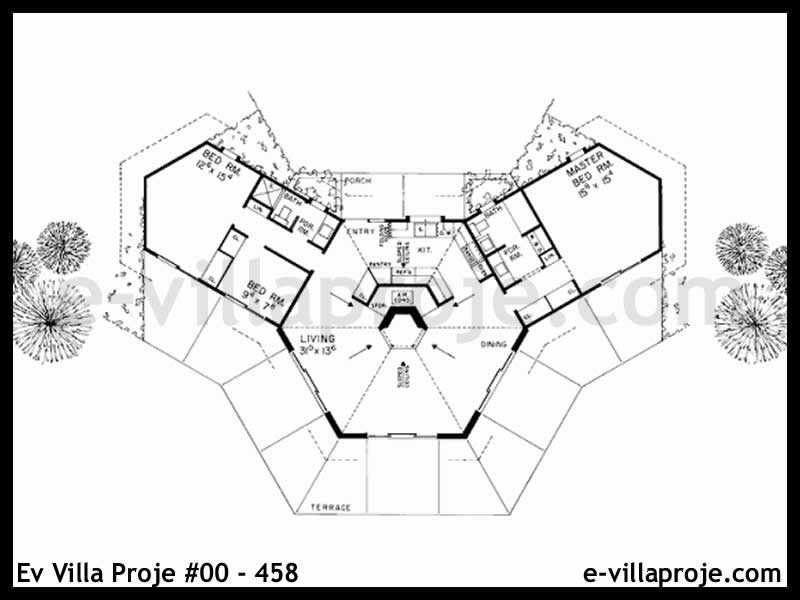 Ev Villa Proje #00 – 458 Ev Villa Projesi Model Detayları