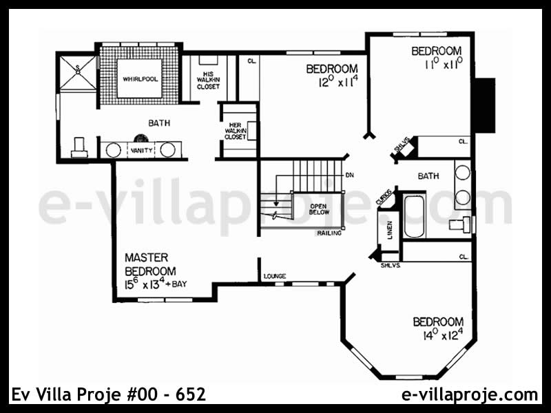 Ev Villa Proje #00 – 652 Ev Villa Projesi Model Detayları