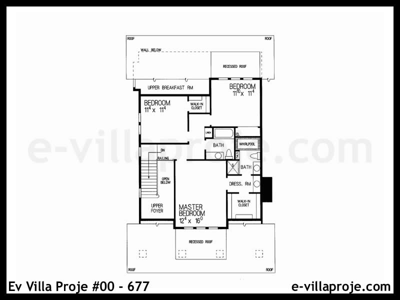Ev Villa Proje #00 – 677 Ev Villa Projesi Model Detayları