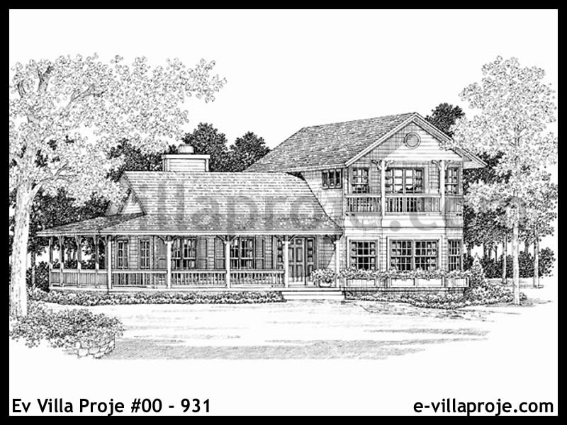 Ev Villa Proje #00 – 931 Ev Villa Projesi Model Detayları