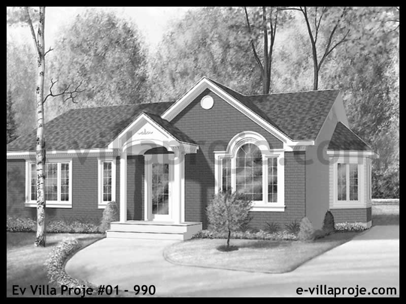 Ev Villa Proje #01 – 990 Ev Villa Projesi Model Detayları