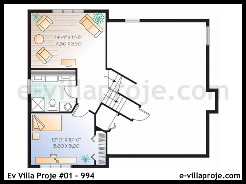 Ev Villa Proje #01 – 994 Ev Villa Projesi Model Detayları
