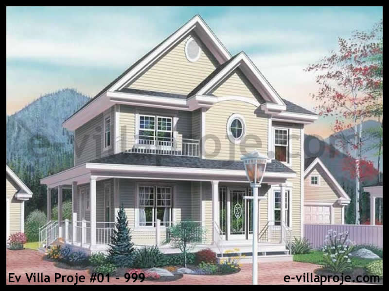 Ev Villa Proje #01 – 999 Ev Villa Projesi Model Detayları