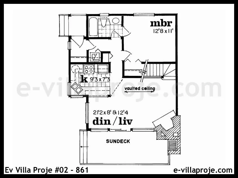 Ev Villa Proje #02 – 861 Ev Villa Projesi Model Detayları