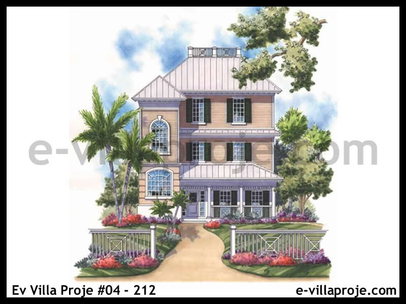 Ev Villa Proje #04 – 212 Ev Villa Projesi Model Detayları