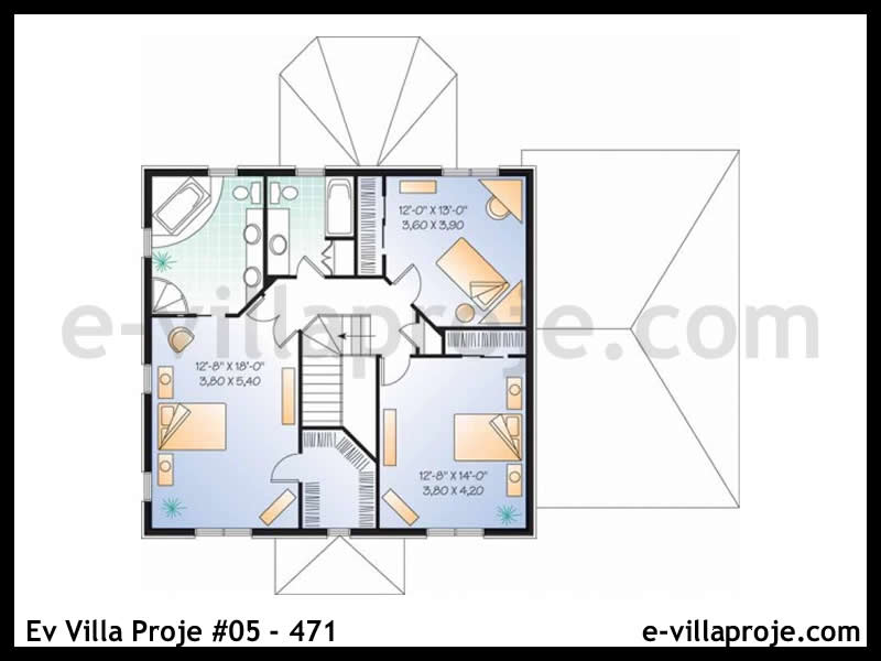 Ev Villa Proje #05 – 471 Ev Villa Projesi Model Detayları