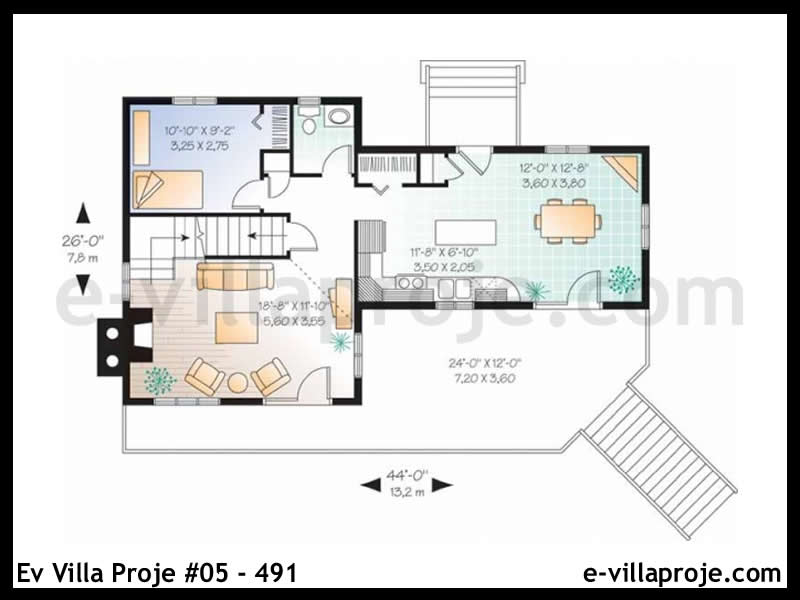 Ev Villa Proje #05 – 491 Ev Villa Projesi Model Detayları