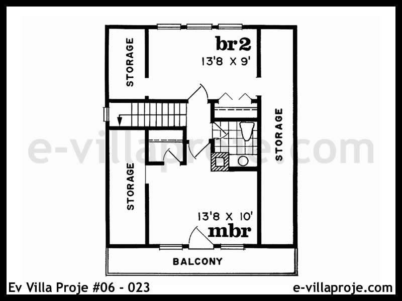 Ev Villa Proje #06 – 023 Ev Villa Projesi Model Detayları
