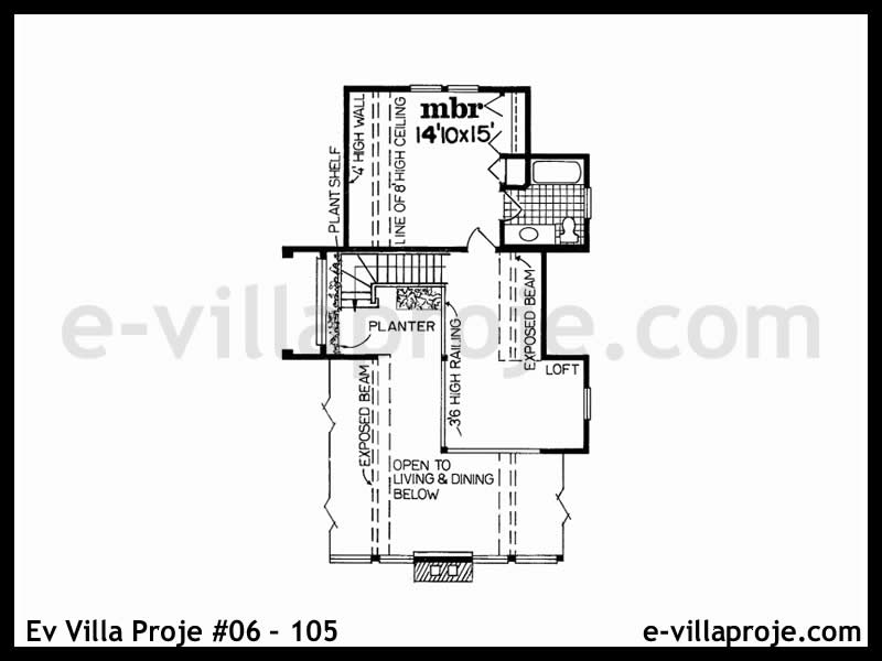 Ev Villa Proje #06 – 105 Ev Villa Projesi Model Detayları