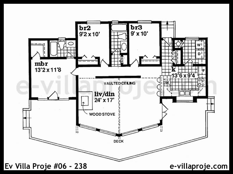 Ev Villa Proje #06 – 238 Ev Villa Projesi Model Detayları