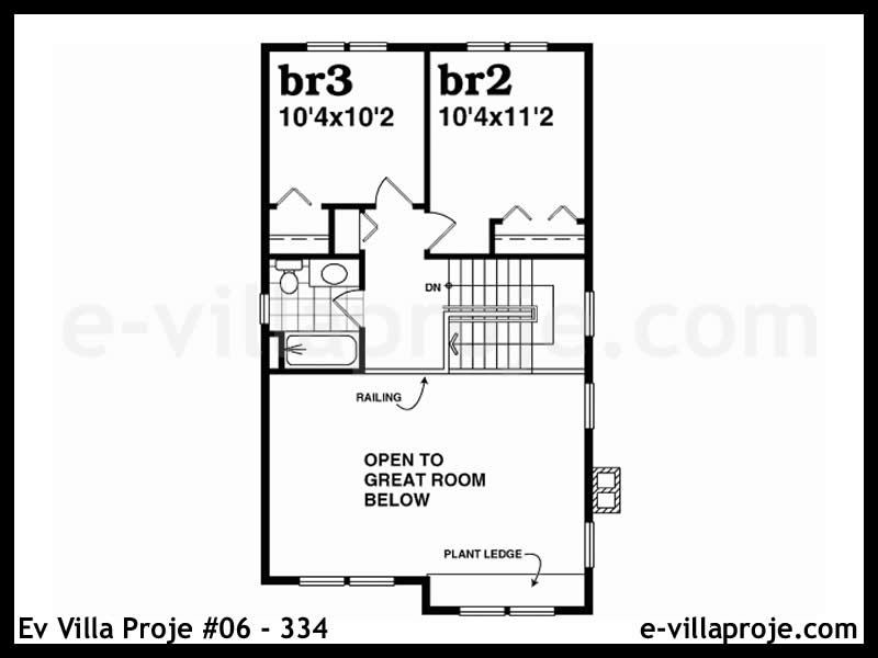 Ev Villa Proje #06 – 334 Ev Villa Projesi Model Detayları