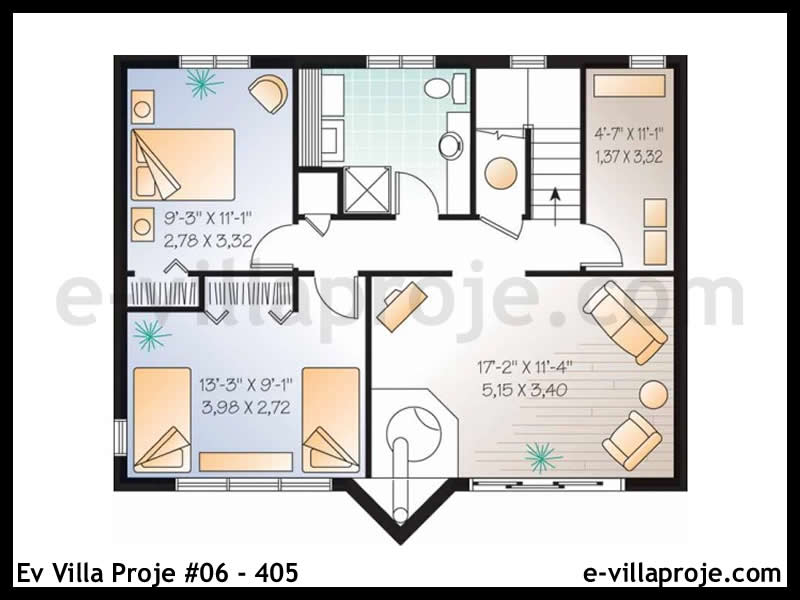 Ev Villa Proje #06 – 405 Proje Detayı