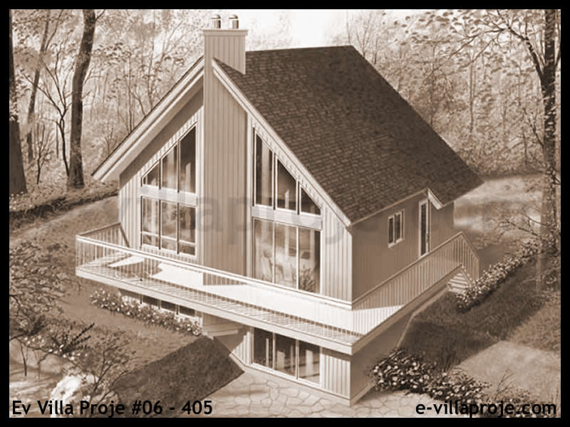 Ev Villa Proje #06 – 405 Ev Villa Projesi Model Detayları