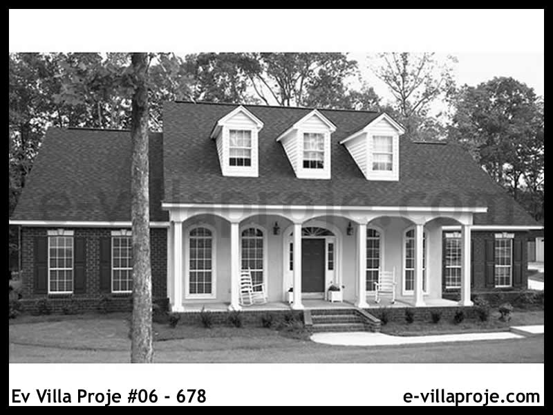 Ev Villa Proje #06 – 678 Ev Villa Projesi Model Detayları