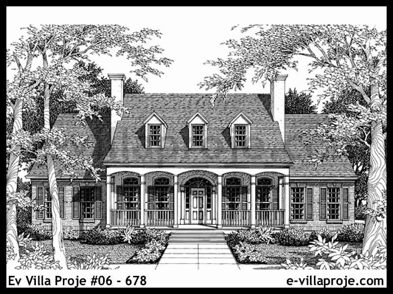 Ev Villa Proje #06 – 678 Ev Villa Projesi Model Detayları