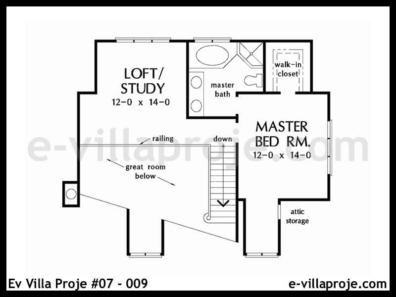 Ev Villa Proje #07 – 009 Ev Villa Projesi Model Detayları