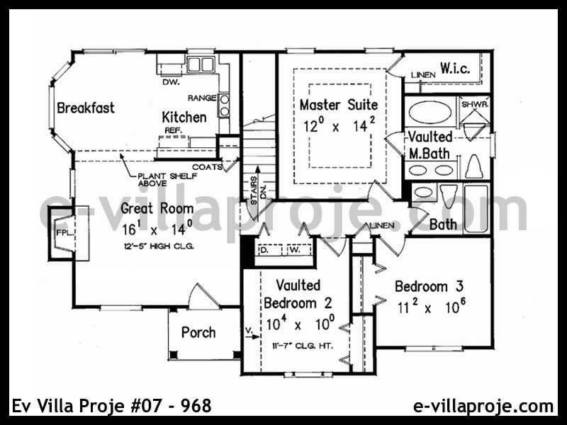 Ev Villa Proje #07 – 968 Ev Villa Projesi Model Detayları