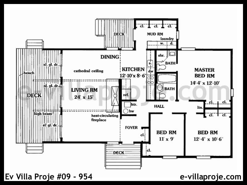 Ev Villa Proje #09 – 954 Ev Villa Projesi Model Detayları