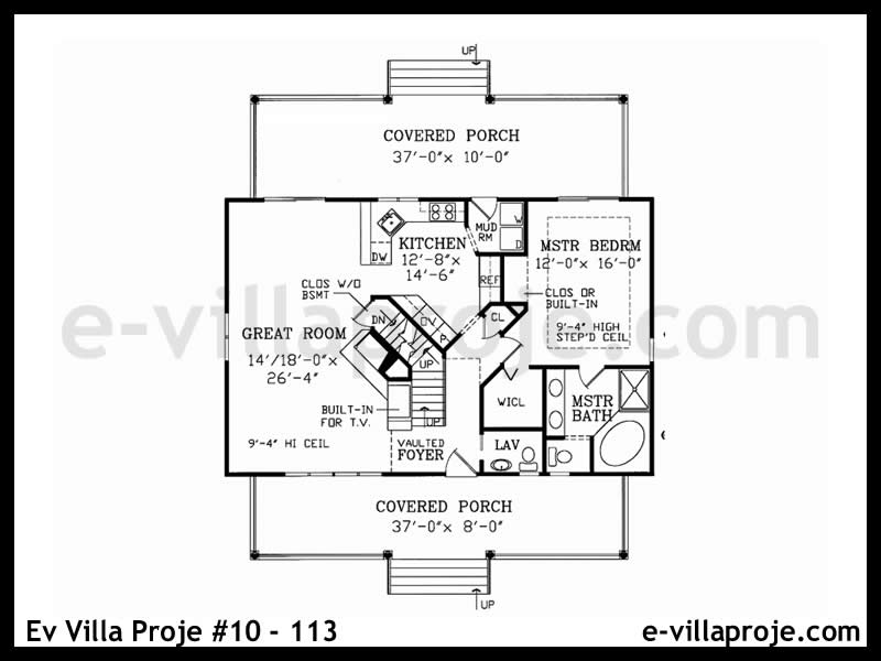 Ev Villa Proje #10 – 113 Ev Villa Projesi Model Detayları