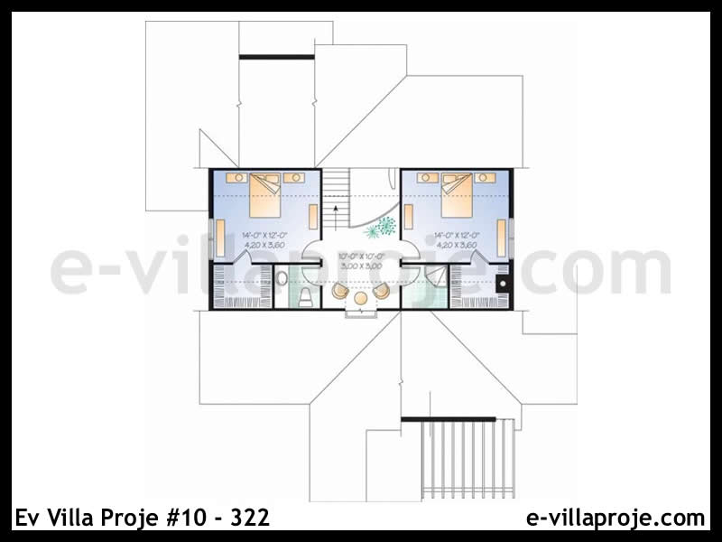 Ev Villa Proje #10 – 322 Ev Villa Projesi Model Detayları