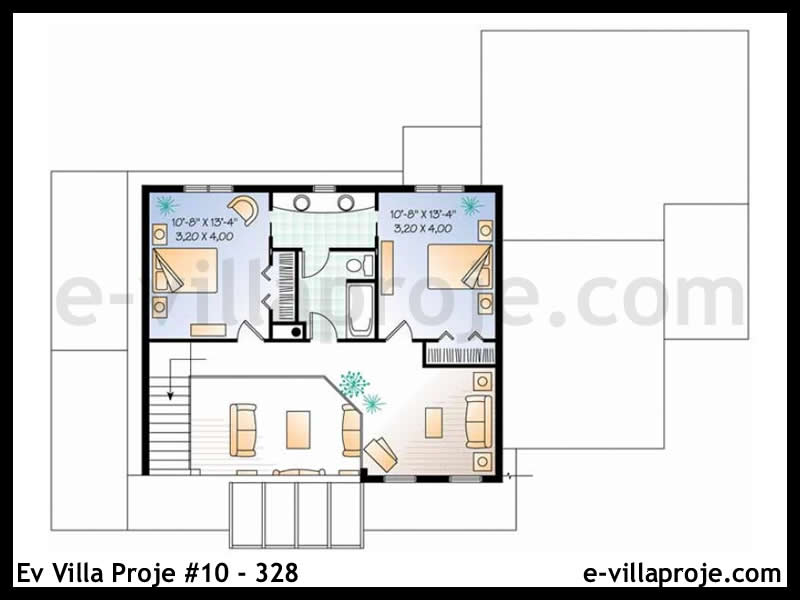 Ev Villa Proje #10 – 328 Ev Villa Projesi Model Detayları