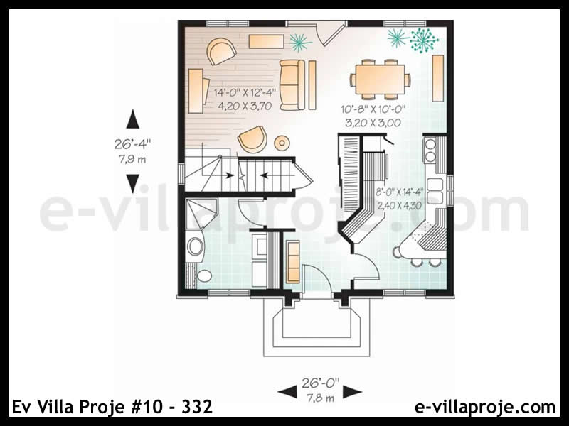 Ev Villa Proje #10 – 332 Ev Villa Projesi Model Detayları