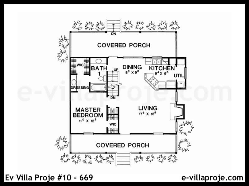 Ev Villa Proje #10 – 669 Ev Villa Projesi Model Detayları