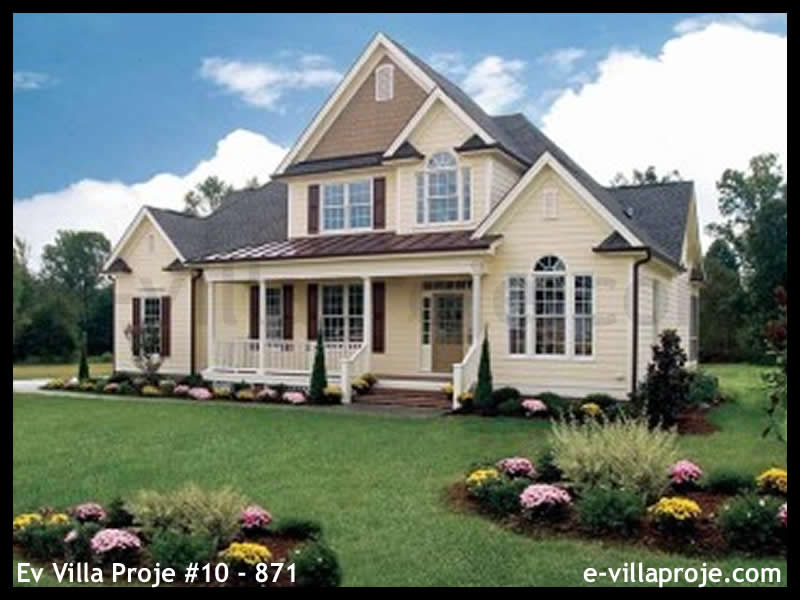 Ev Villa Proje #10 – 871 Ev Villa Projesi Model Detayları