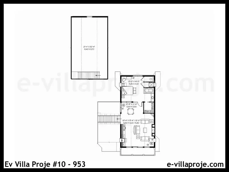 Ev Villa Proje #10 – 953 Ev Villa Projesi Model Detayları