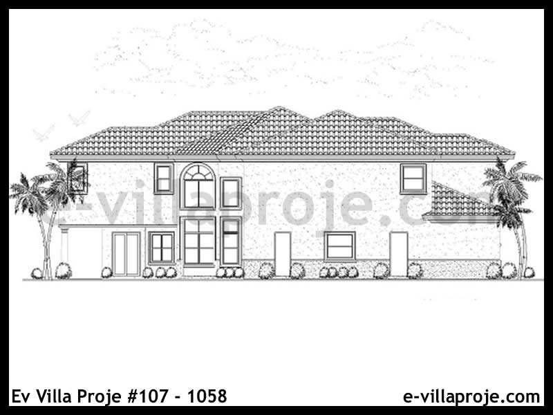 Ev Villa Proje #107 – 1058 Ev Villa Projesi Model Detayları