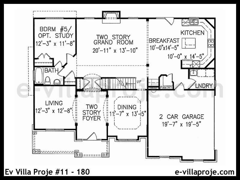 Ev Villa Proje #11 – 180 Ev Villa Projesi Model Detayları