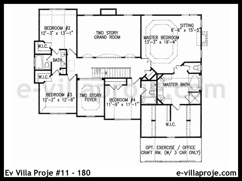 Ev Villa Proje #11 – 180 Ev Villa Projesi Model Detayları