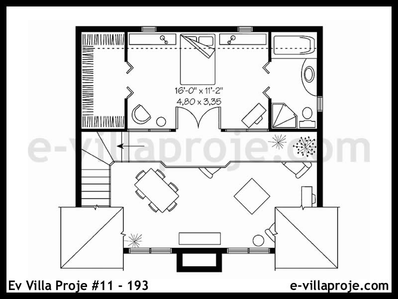 Ev Villa Proje #11 – 193 Ev Villa Projesi Model Detayları