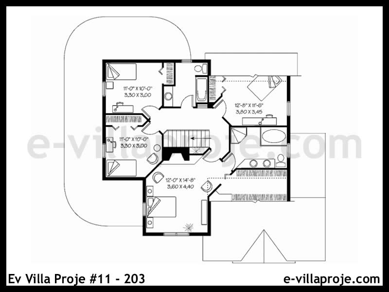 Ev Villa Proje #11 – 203 Ev Villa Projesi Model Detayları