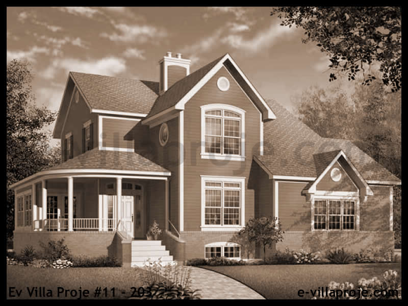 Ev Villa Proje #11 – 203 Ev Villa Projesi Model Detayları