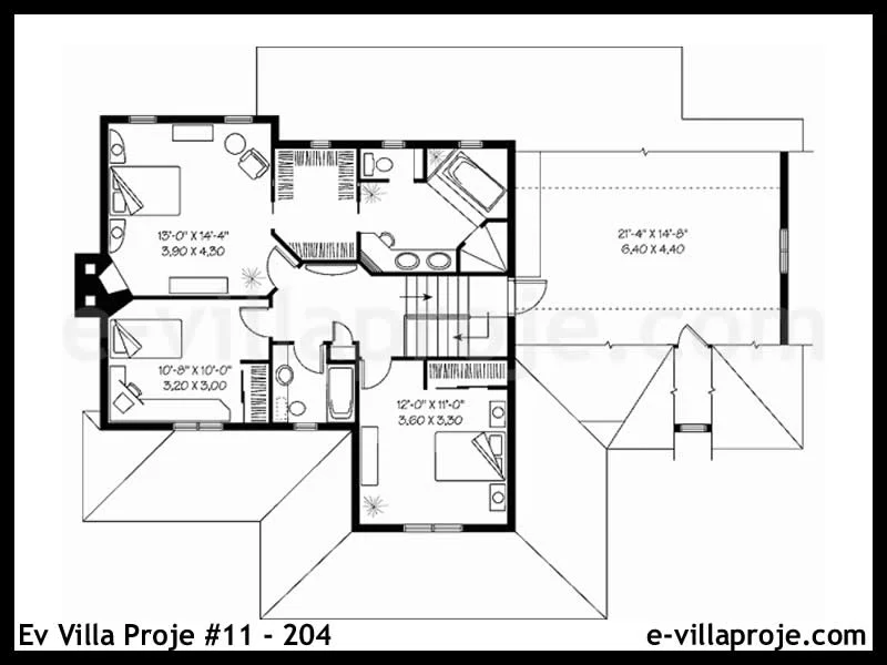 Ev Villa Proje #11 – 204 Ev Villa Projesi Model Detayları