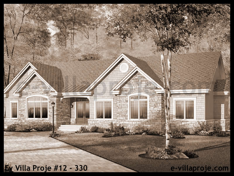 Ev Villa Proje #12 – 330 Ev Villa Projesi Model Detayları