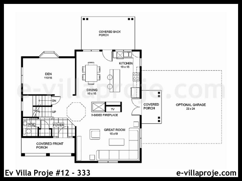 Ev Villa Proje #12 – 333 Ev Villa Projesi Model Detayları