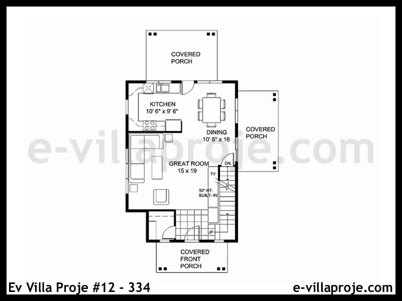 Ev Villa Proje #12 – 334 Ev Villa Projesi Model Detayları