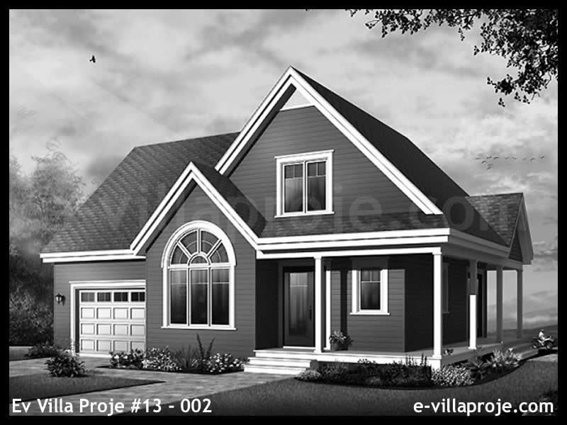 Ev Villa Proje #13 – 002 Ev Villa Projesi Model Detayları