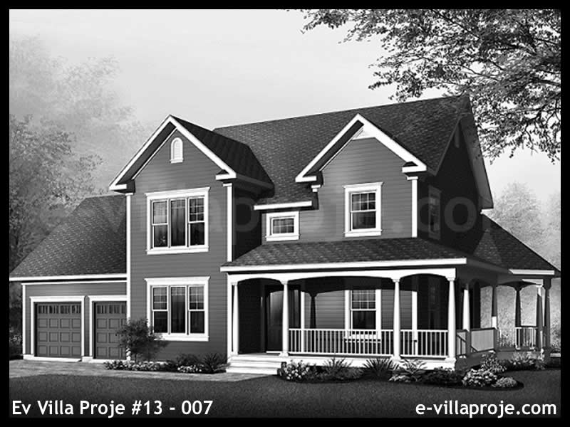 Ev Villa Proje #13 – 007 Ev Villa Projesi Model Detayları