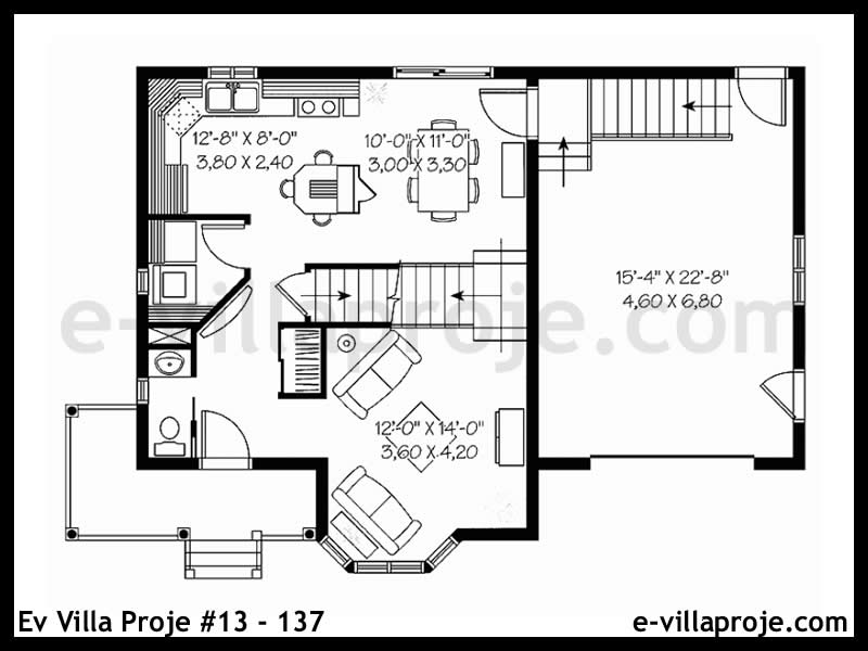 Ev Villa Proje #13 – 137 Ev Villa Projesi Model Detayları