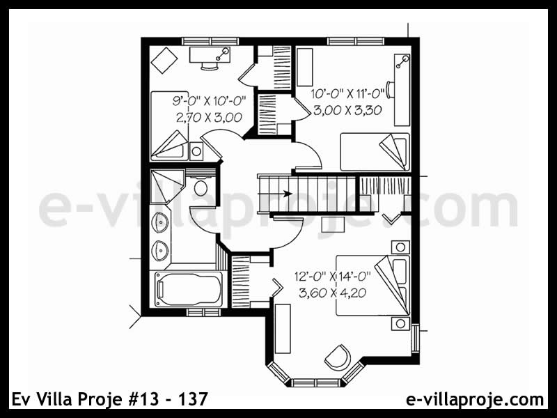 Ev Villa Proje #13 – 137 Ev Villa Projesi Model Detayları