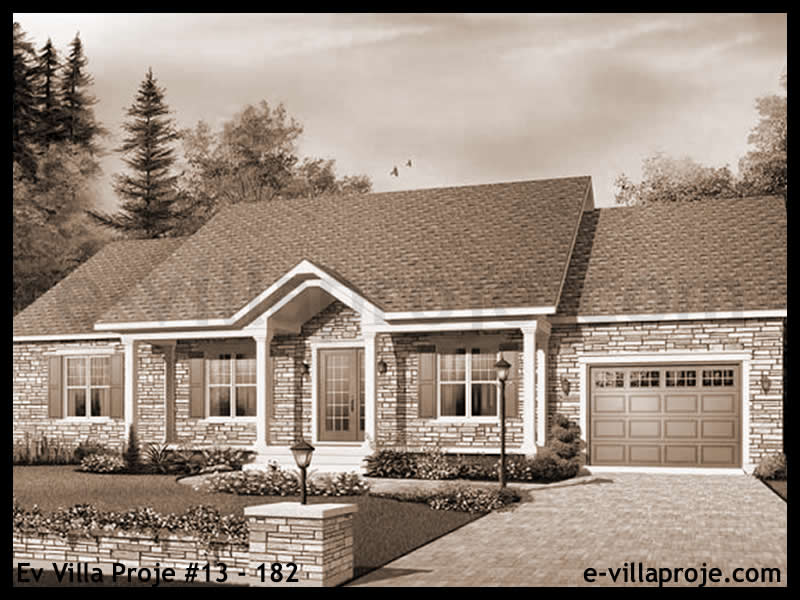 Ev Villa Proje #13 – 182 Ev Villa Projesi Model Detayları