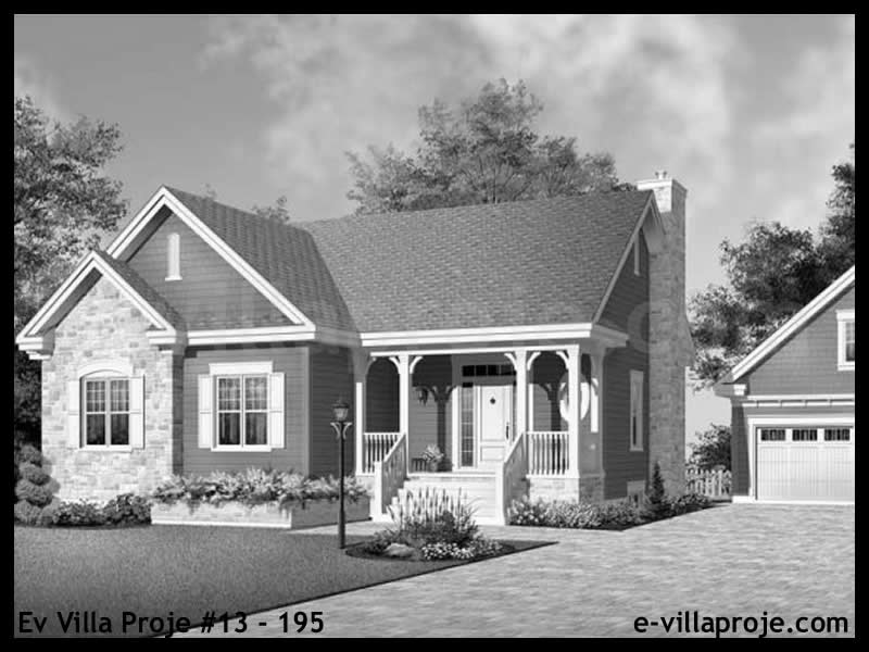 Ev Villa Proje #13 – 195 Ev Villa Projesi Model Detayları