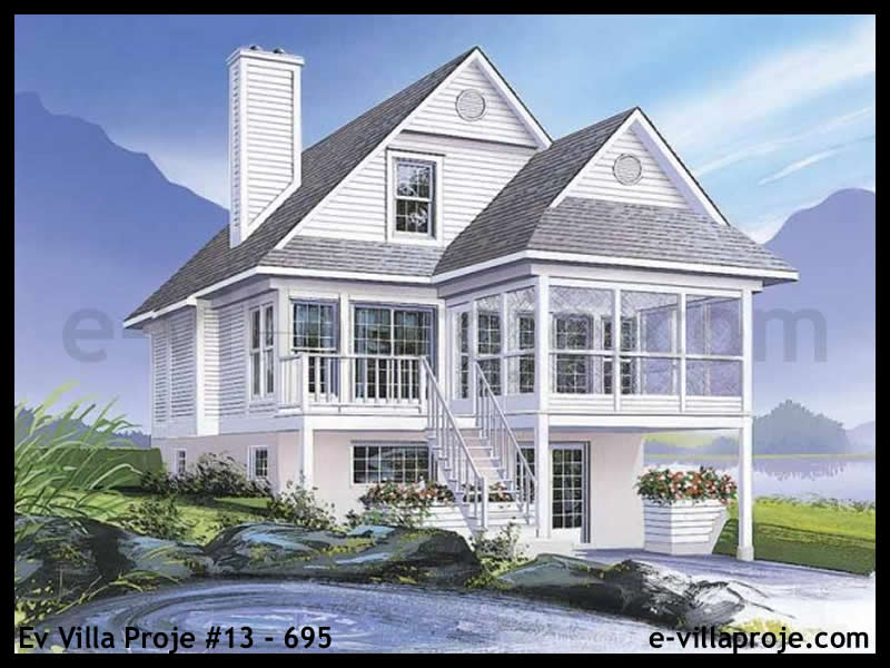 Ev Villa Proje #13 – 695 Ev Villa Projesi Model Detayları