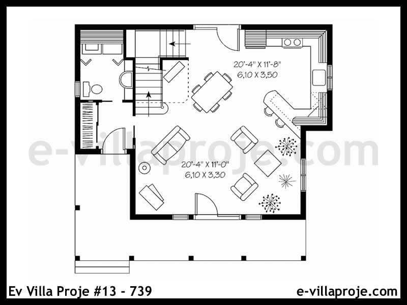 Ev Villa Proje #13 – 739 Ev Villa Projesi Model Detayları