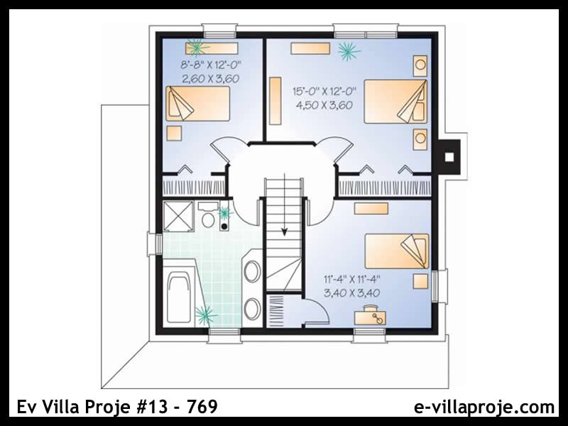 Ev Villa Proje #13 – 769 Ev Villa Projesi Model Detayları